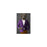 Grizzly Bear Drinking White Wine Wall Art - Purple and Orange Suit