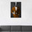 Cow Drinking Beer Wall Art - Orange Suit