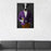 Cow Drinking Beer Wall Art - Purple and Orange Suit