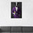 Cow Drinking Beer Wall Art - Purple Suit