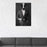 Cow Drinking Martini Wall Art - Gray Suit