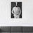 Cow Drinking Martini Wall Art - White Suit