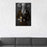 Elephant drinking beer wearing brown suit wall art in man cave