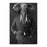 Elephant drinking whiskey wearing gray suit canvas wall art