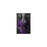 Elephant smoking cigar wearing purple suit small wall art print