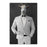 Goat Drinking Martini Art - White Suit