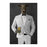 Greyhound Drinking Beer Wall Art - White Suit