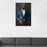 Grizzly Bear Drinking Beer Wall Art - Blue and Red Suit