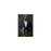 Grizzly Bear Drinking Beer Wall Art - Navy and Orange Suit
