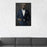 Grizzly Bear Smoking Cigar Wall Art - Navy Suit