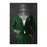 Large print of knight smoking cigar wearing green suit art