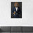 Lion Drinking Beer Wall Art - Navy Suit