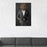 Lion Drinking Red Wine Wall Art - Gray Suit