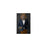 Lion Drinking Whiskey Wall Art - Navy and Orange Suit