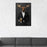 Moose Drinking Beer Wall Art - Black Suit