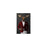 Moose drinking whiskey wearing red and white suit small wall art print