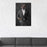 Owl Drinking Martini Wall Art - Gray Suit