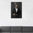 Rabbit Drinking Red Wine Wall Art - Black Suit