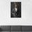 Rabbit Drinking Red Wine Wall Art - Gray Suit