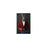 Rabbit smoking cigar wearing red and blue suit small wall art print