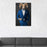 Ram Drinking Martini Wall Art - Blue Suit
