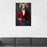 Ram Drinking Red Wine Wall Art - Red and Blue Suit