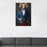 Ram Drinking Whiskey Wall Art - Blue and Red Suit