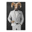 Ram Drinking Whiskey Wall Art - White Suit