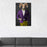 Ram Smoking Cigar Wall Art - Purple and Yellow Suit