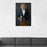 Tiger Drinking Beer Wall Art - Navy and Orange Suit