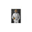 Tiger drinking beer wearing white suit small wall art print