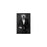 White Bulldog Drinking Red Wine Wall Art - Black Suit