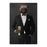 Wolverine Drinking Beer Wall Art - Black Suit