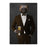 Wolverine Drinking Beer Wall Art - Brown Suit