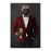 Wolverine Drinking Beer Wall Art - Red and Black Suit