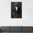 Wolverine Drinking Martini Wall Art - Navy and Orange Suit