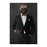 Wolverine Drinking Red Wine Wall Art - Black Suit